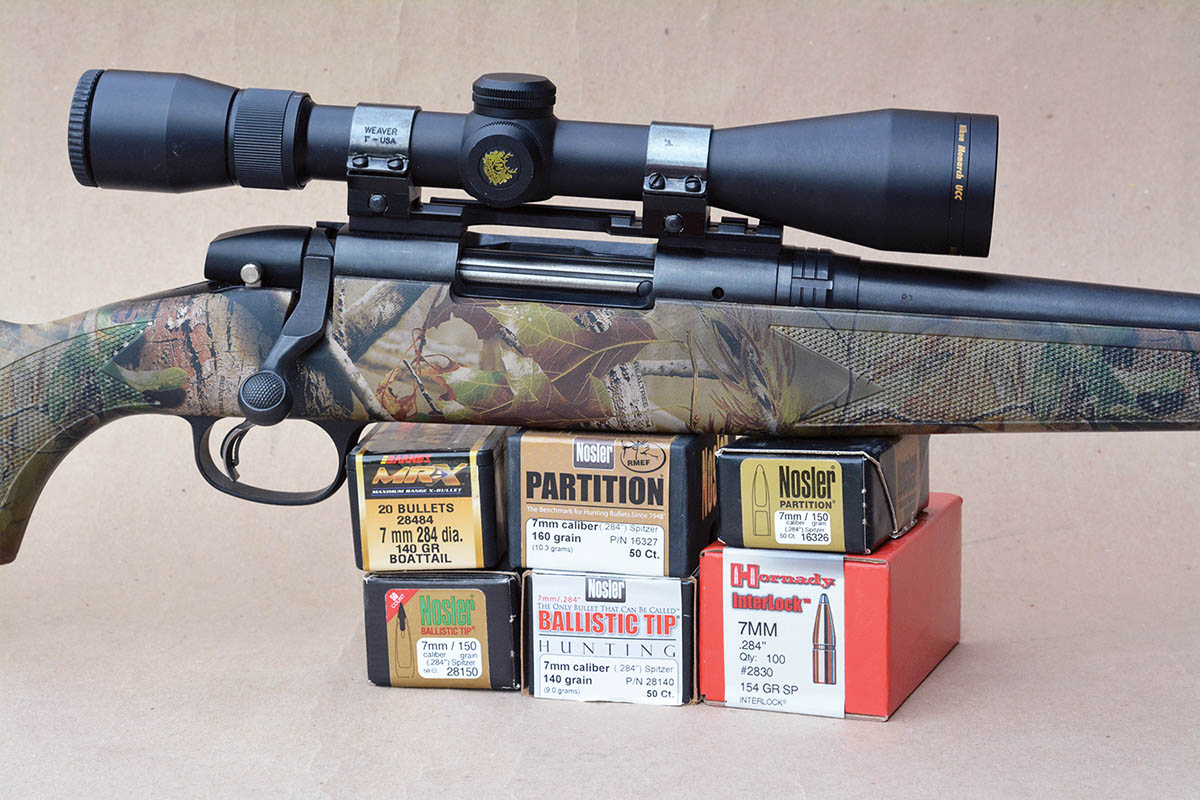 Generally speaking, hunting bullets weighing from 140 to 150 grains give the best overall performance in the 7mm-08 when used on deer-sized game.